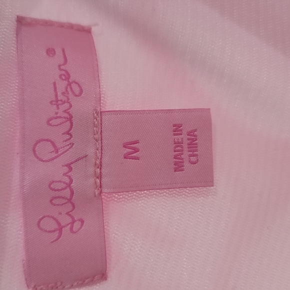 Lilly Pulitzer Desiree Cap Sleeve Sheath Dress Pink Strike A Posie Size Medium - Picture 4 of 7